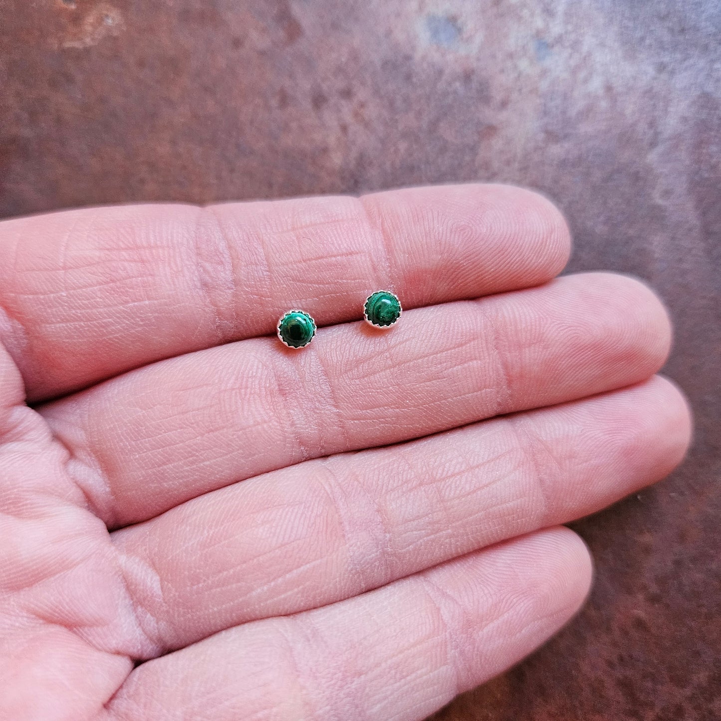 4mm Post Earrings