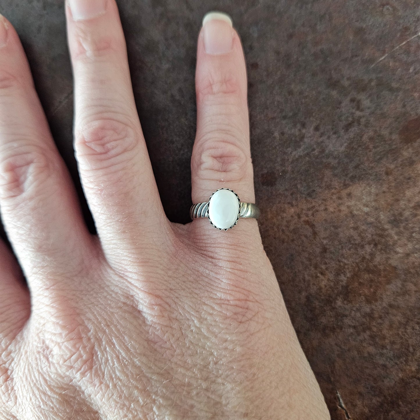 White Buffalo Ring