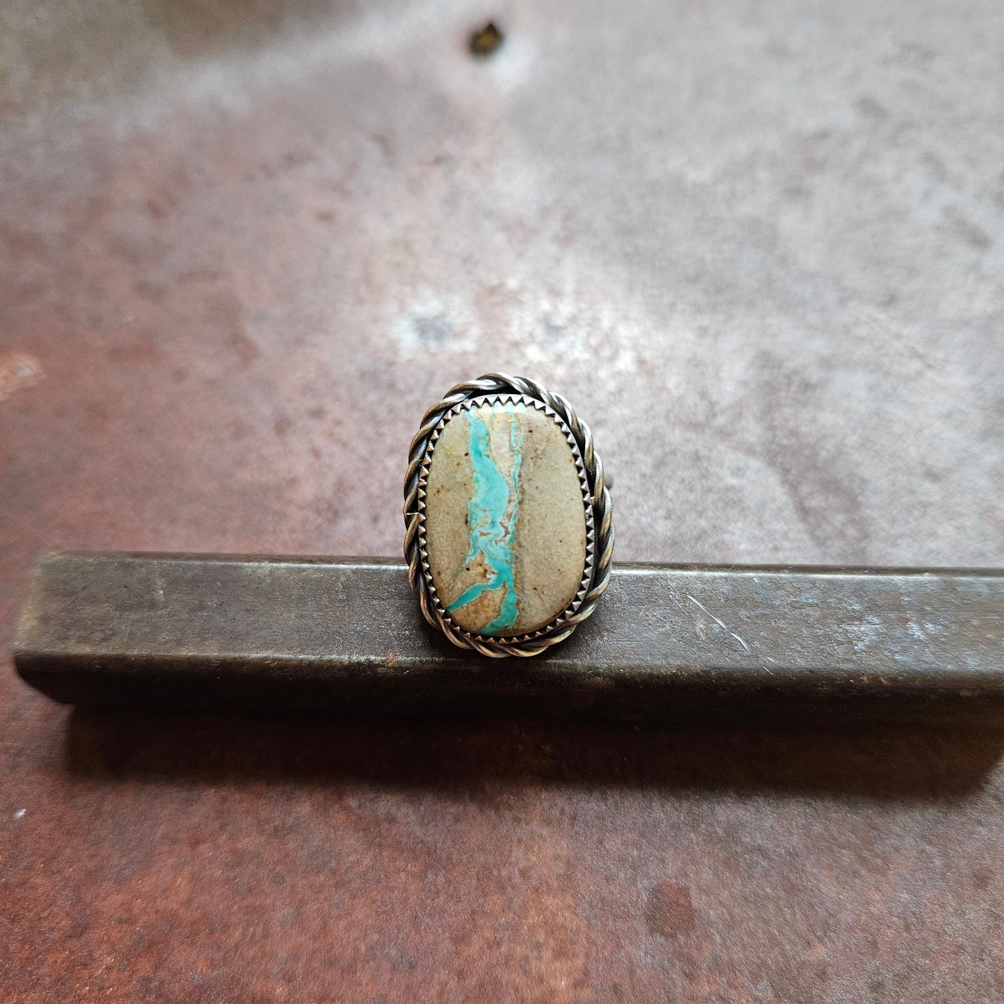 Royston Ribbon Turquoise Ring