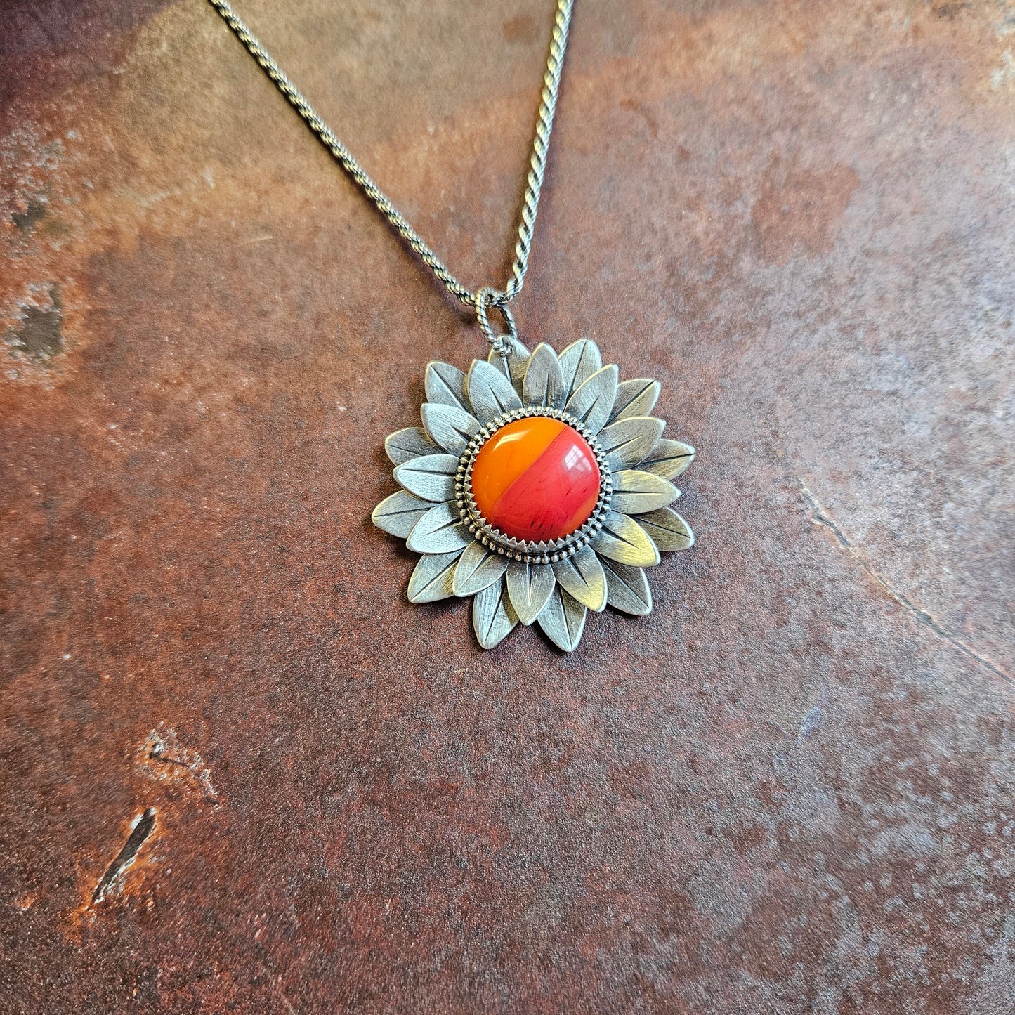 Rosarita Sunflower Pendant