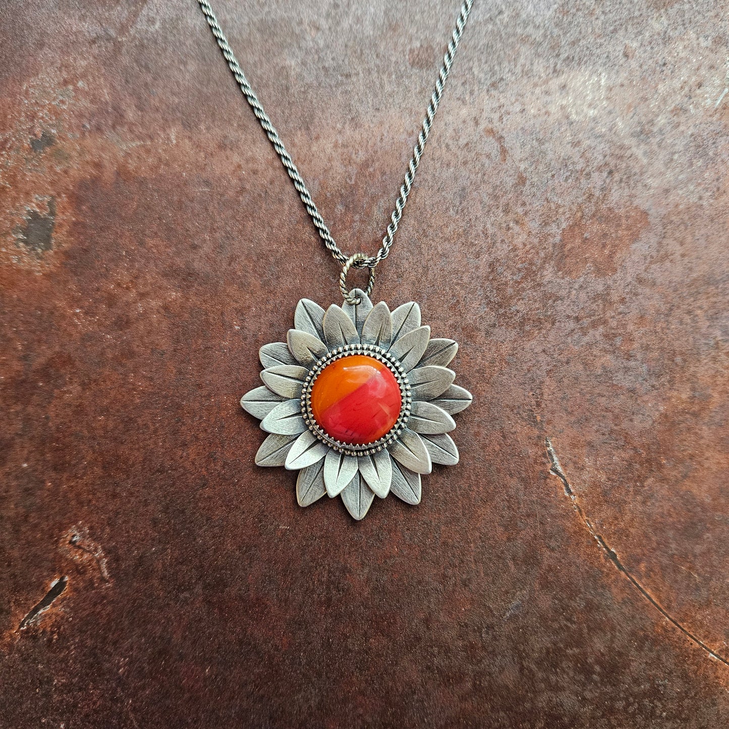 Rosarita Sunflower Pendant