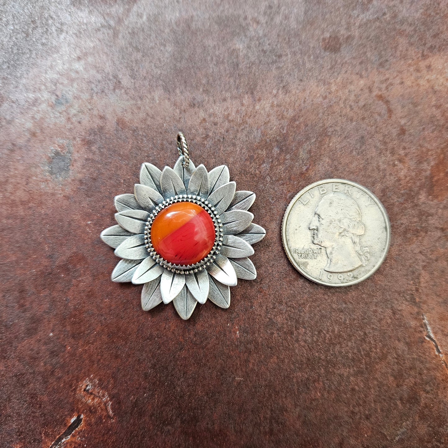Rosarita Sunflower Pendant