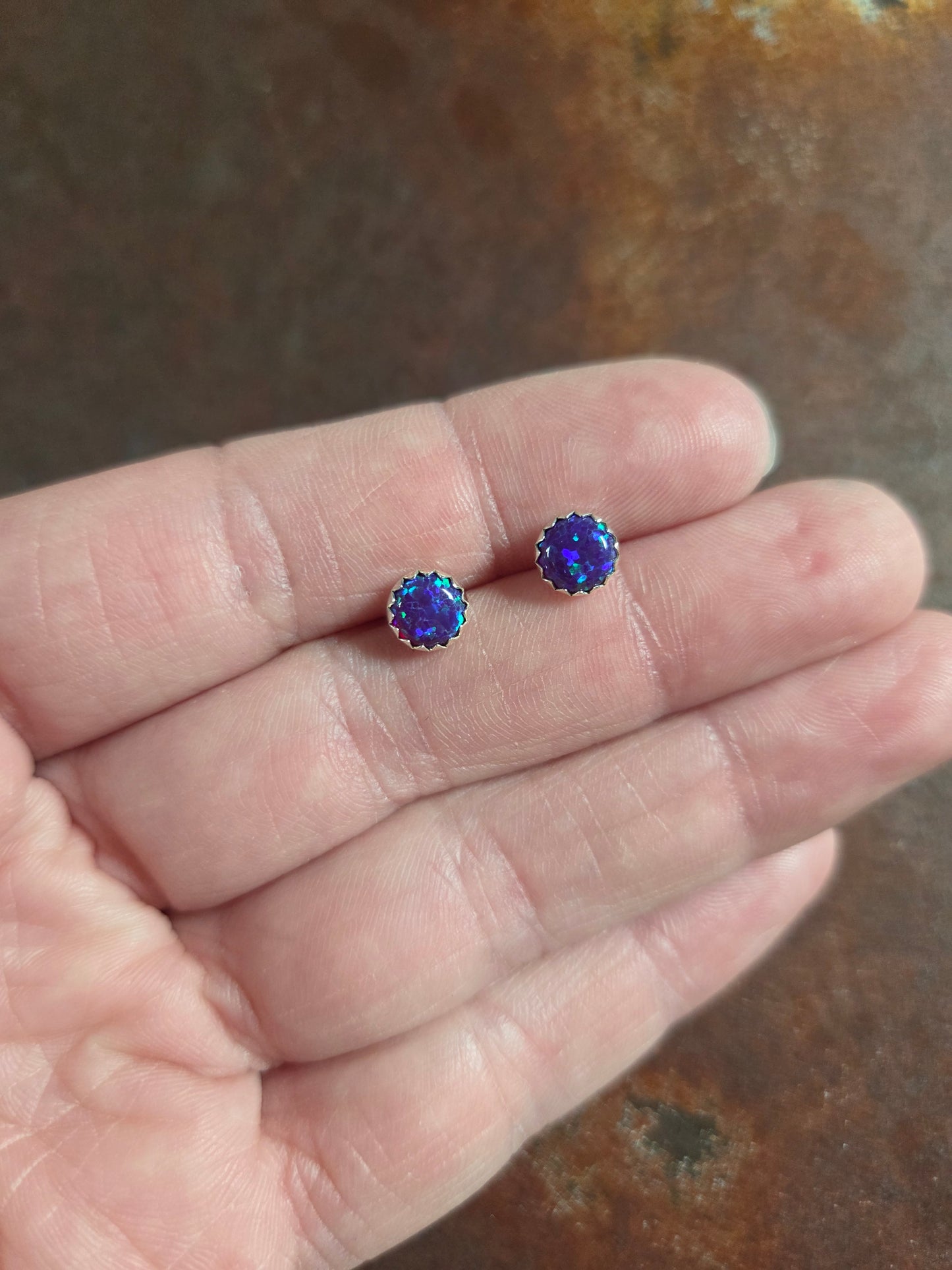 6mm Post Earrings