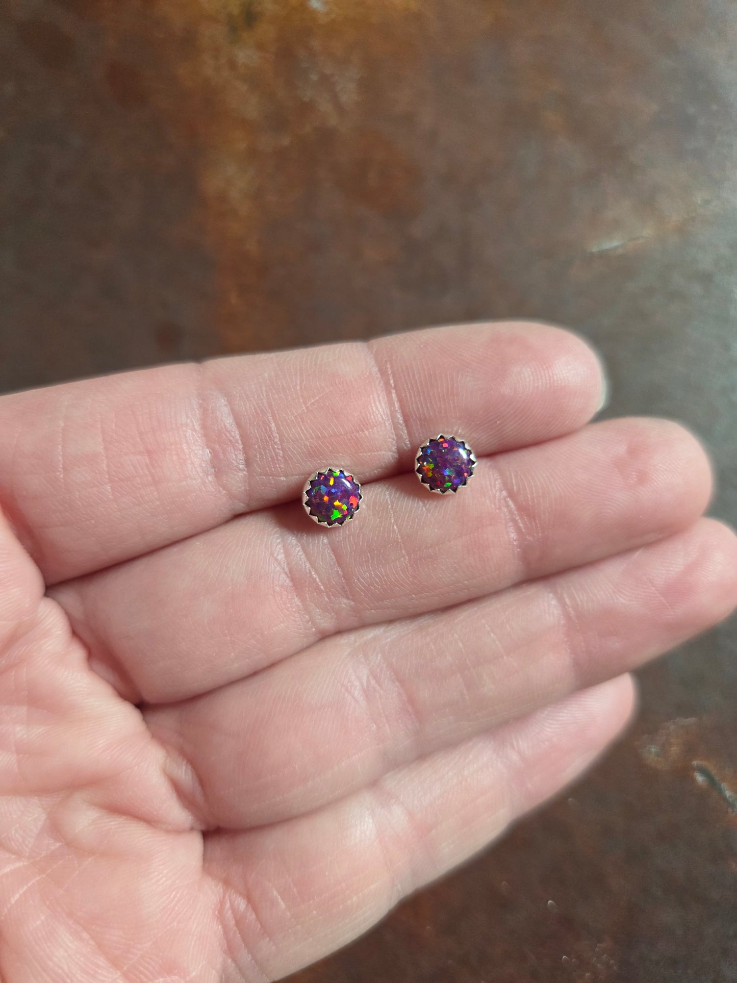 6mm Post Earrings