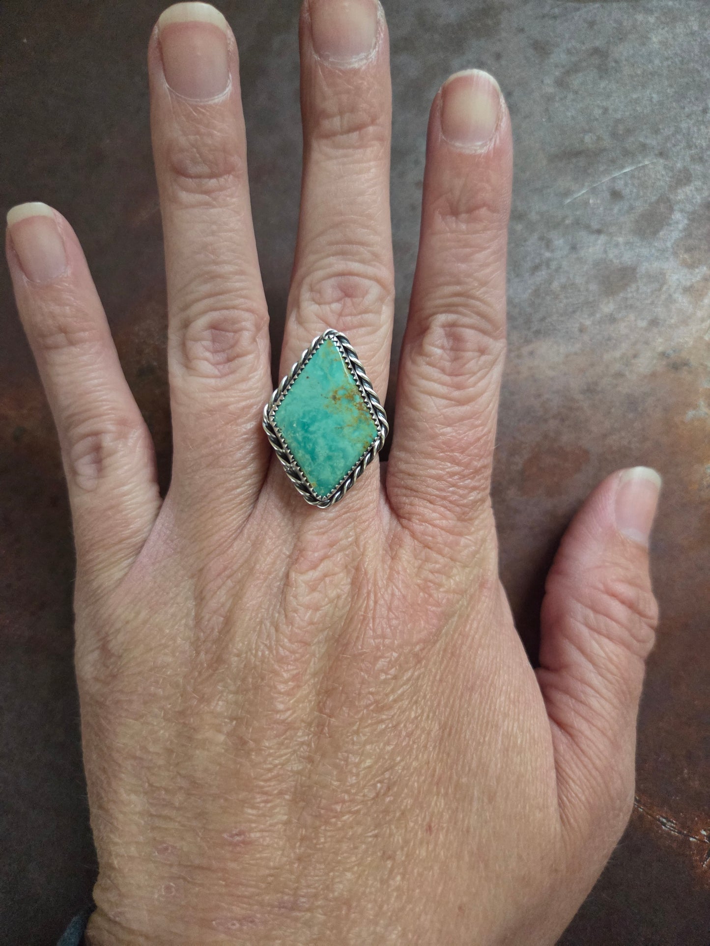 Tyrone Turquoise Ring