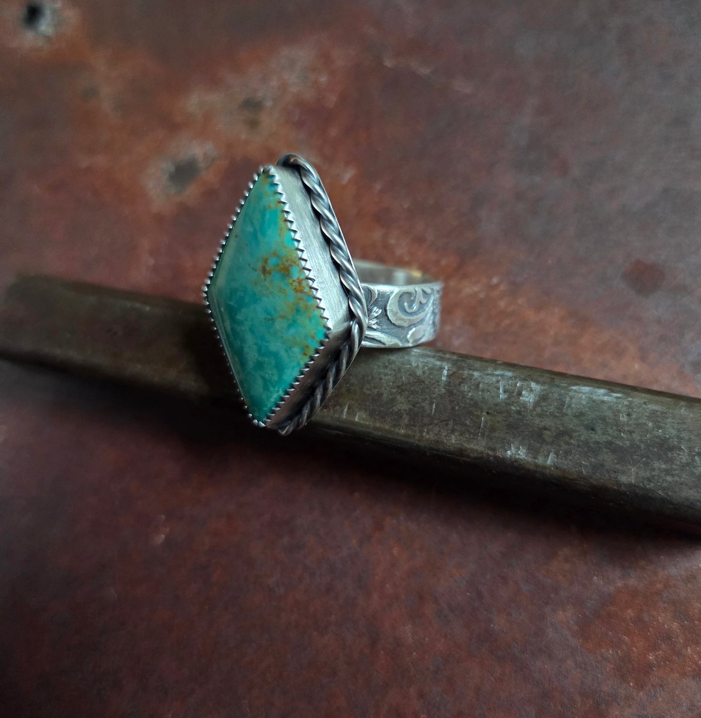 Tyrone Turquoise Ring