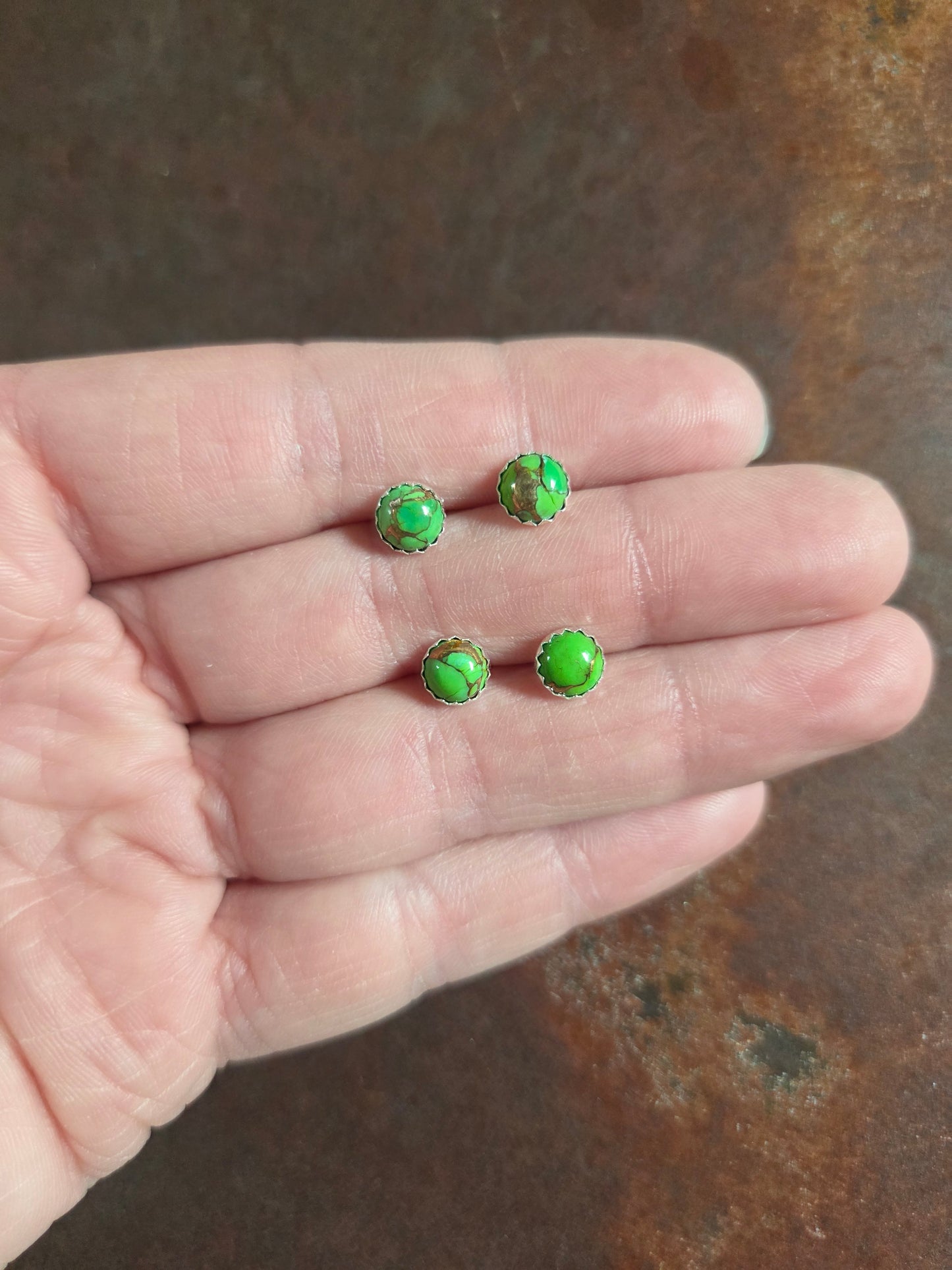 6mm Post Earrings