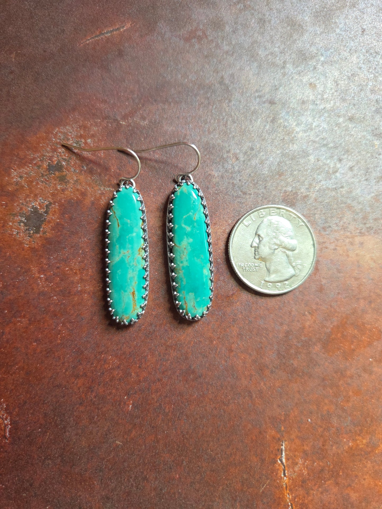 Tyrone Turquoise Earrings