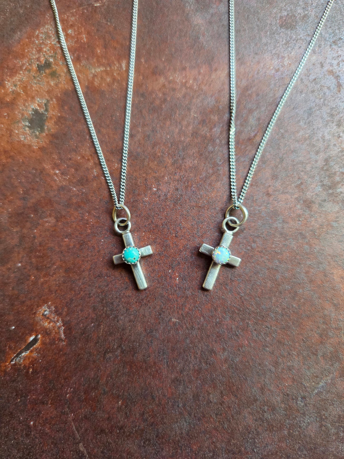 Tiny Cross Pendants