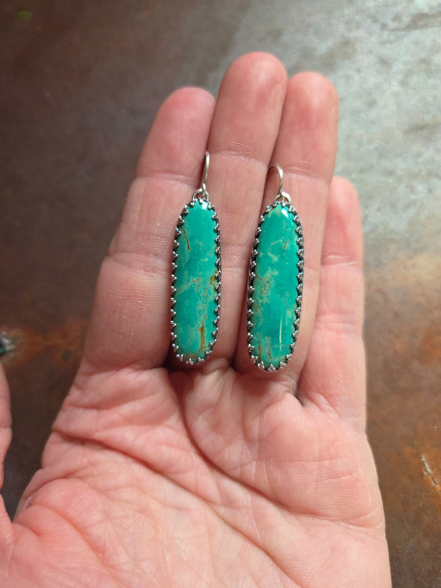 Tyrone Turquoise Earrings