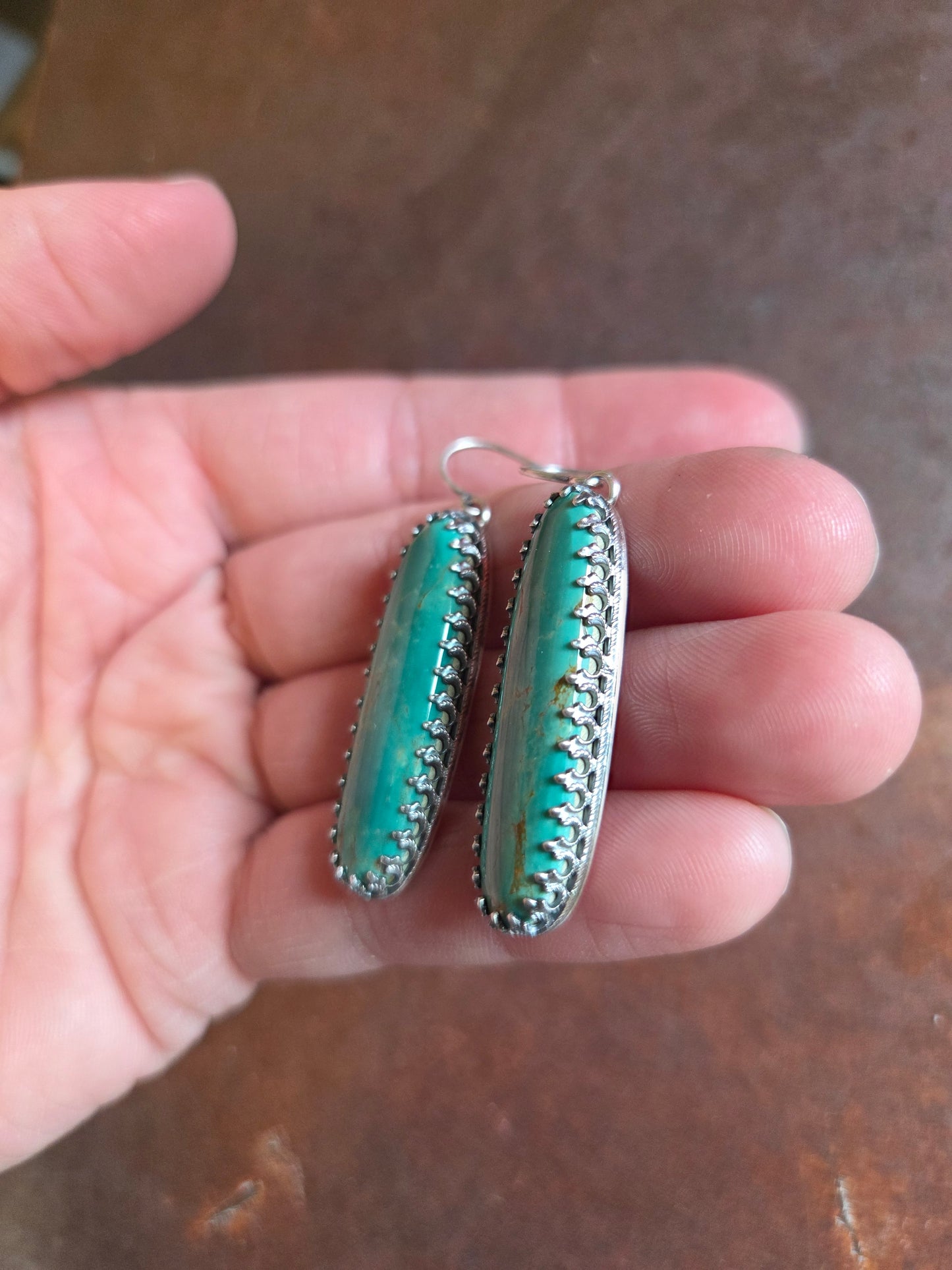 Tyrone Turquoise Earrings