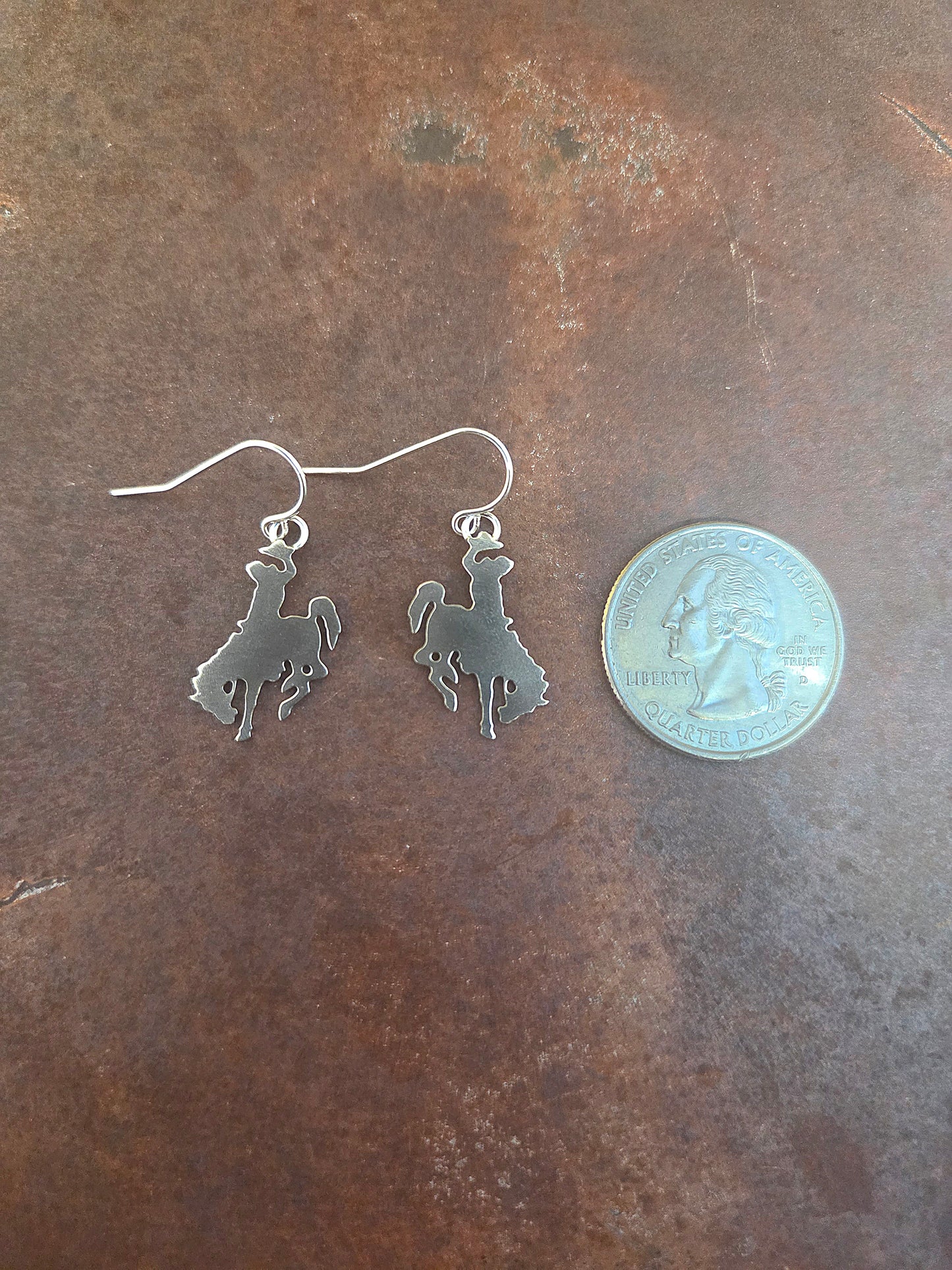 Bucking Horse Earrings