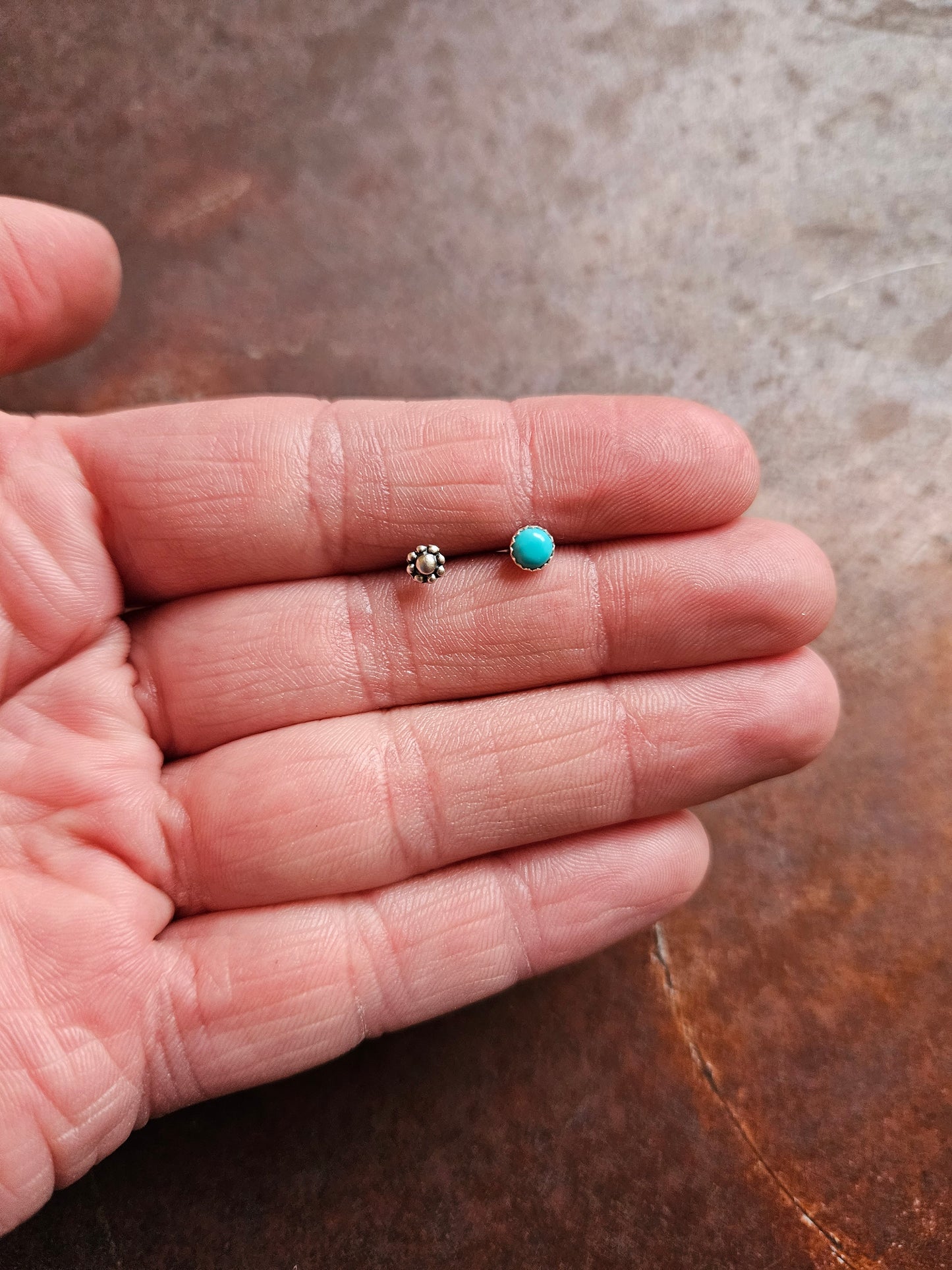 Tiny Dot Earrings