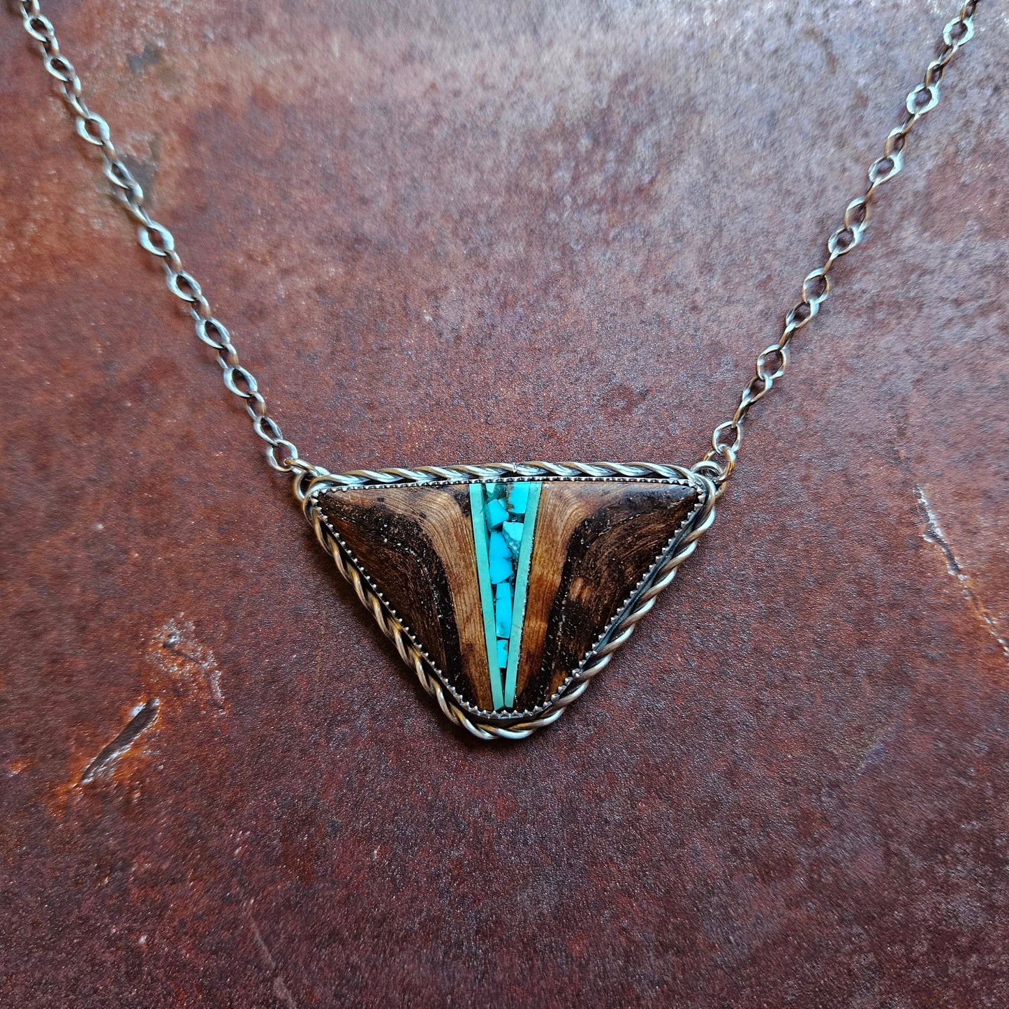 Douglas Fir with Turquoise Necklace