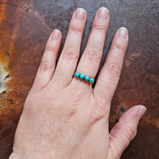 Turquoise Stacker Ring