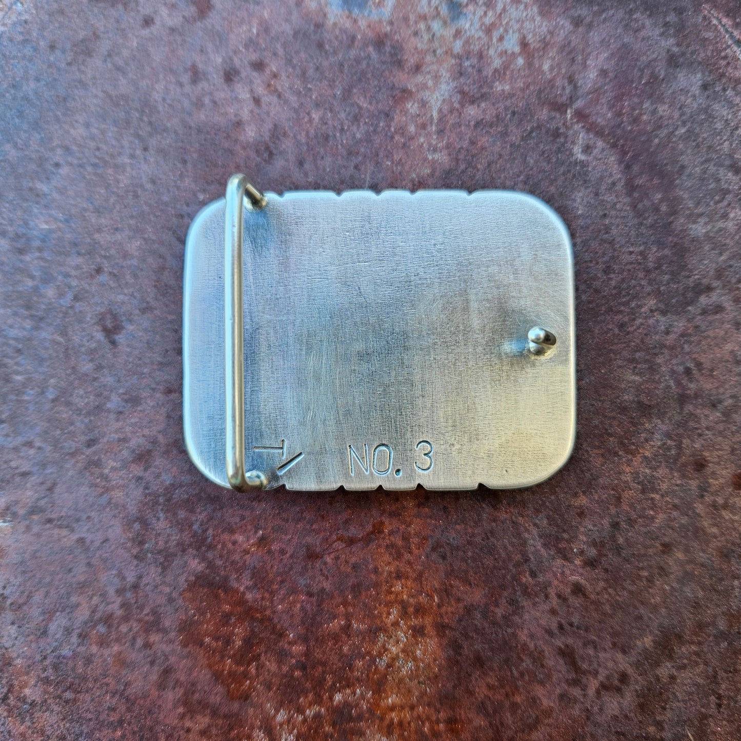 No. 8 Sterling Silver Buckle