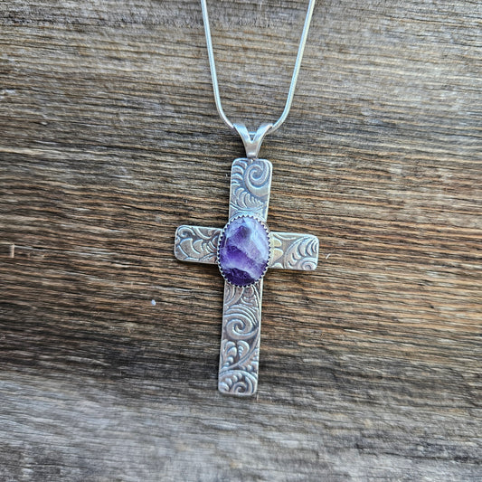 Amethyst Cross