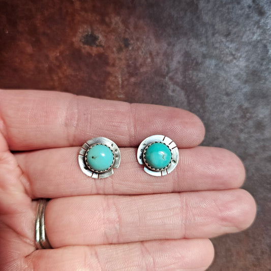 8mm Cut-Out Earrings