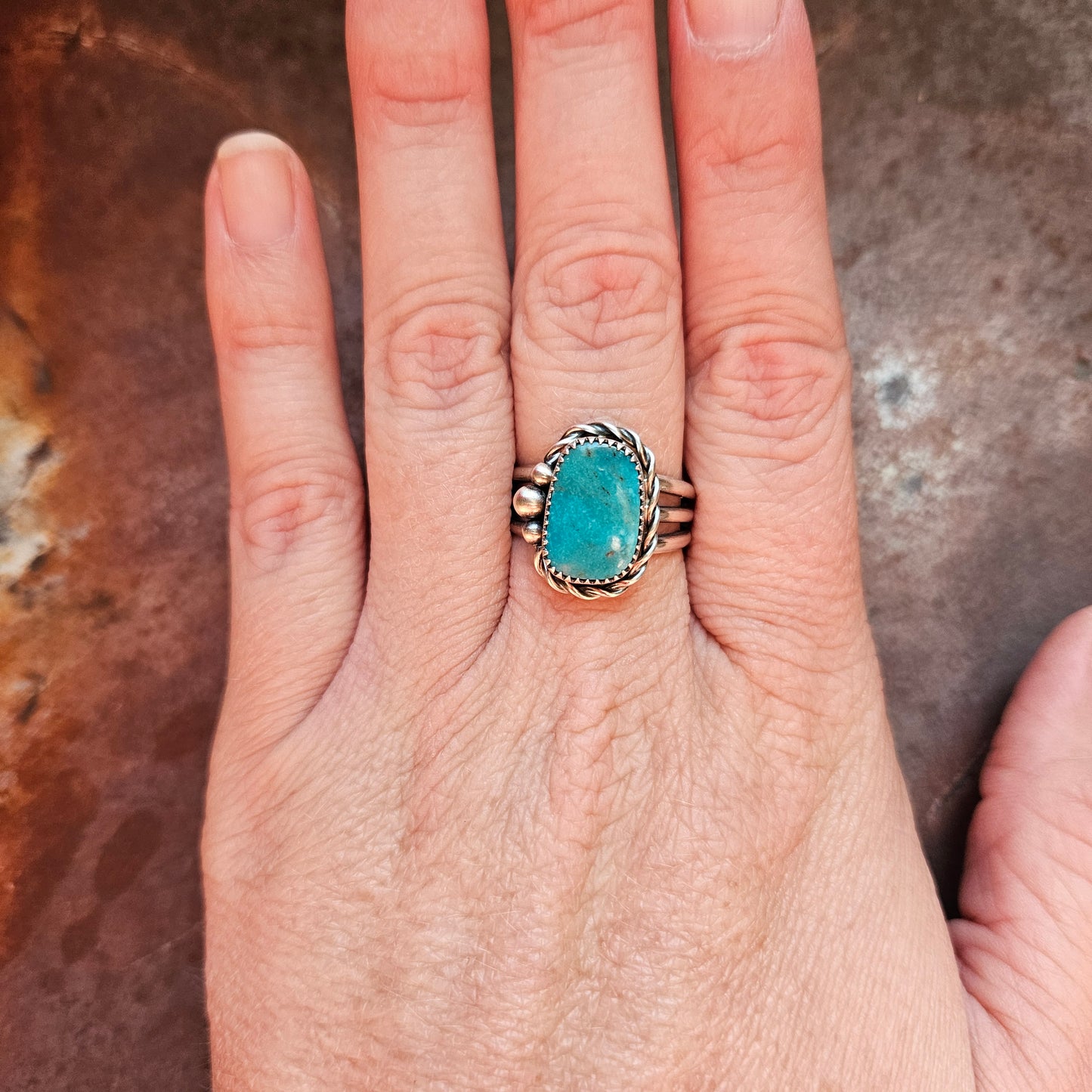 Kingman Turquoise Ring