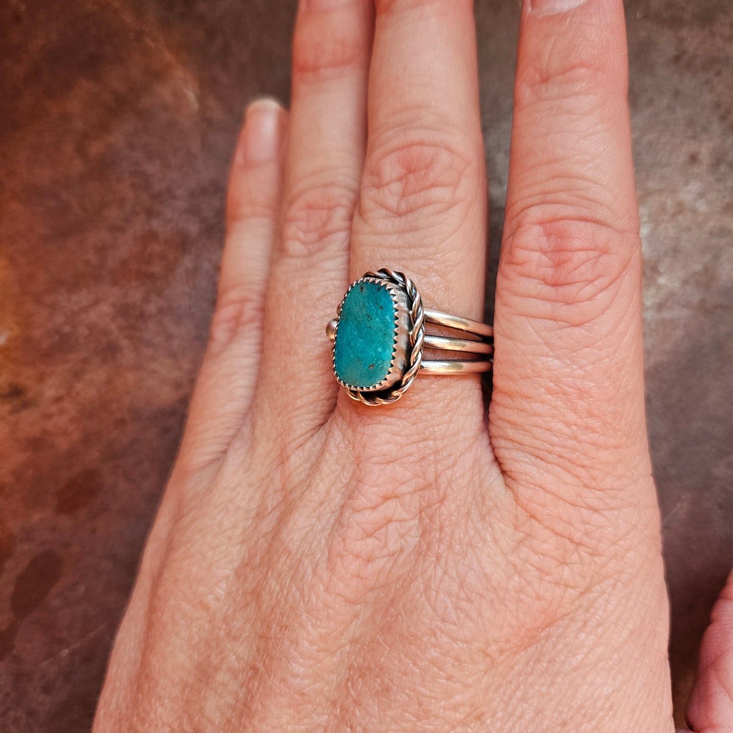 Kingman Turquoise Ring