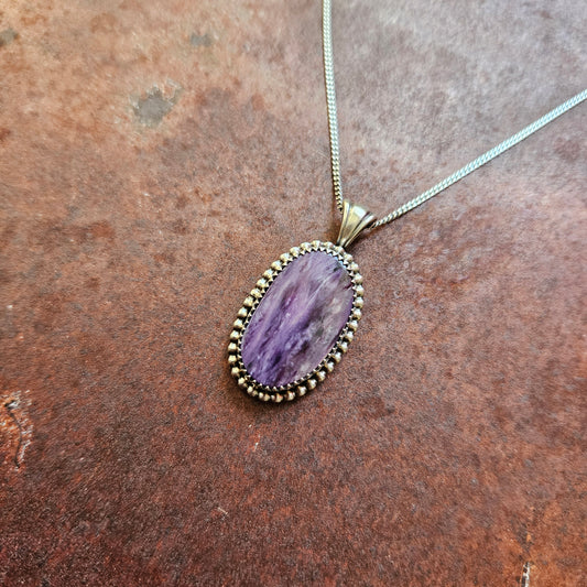 Charoite Pendant