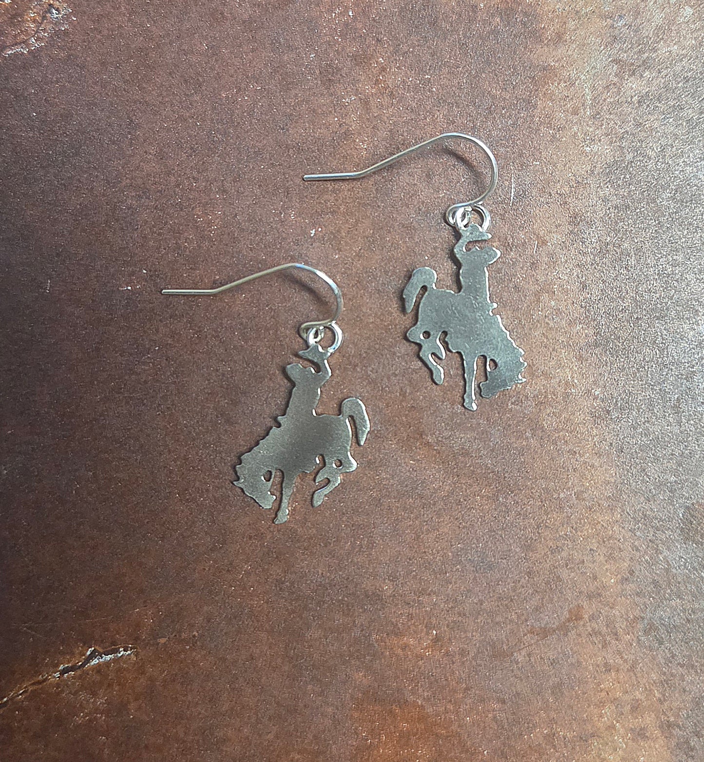 Bucking Horse Earrings