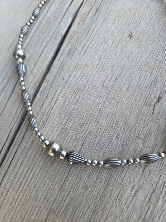 20" Pumpkin bead Pearls