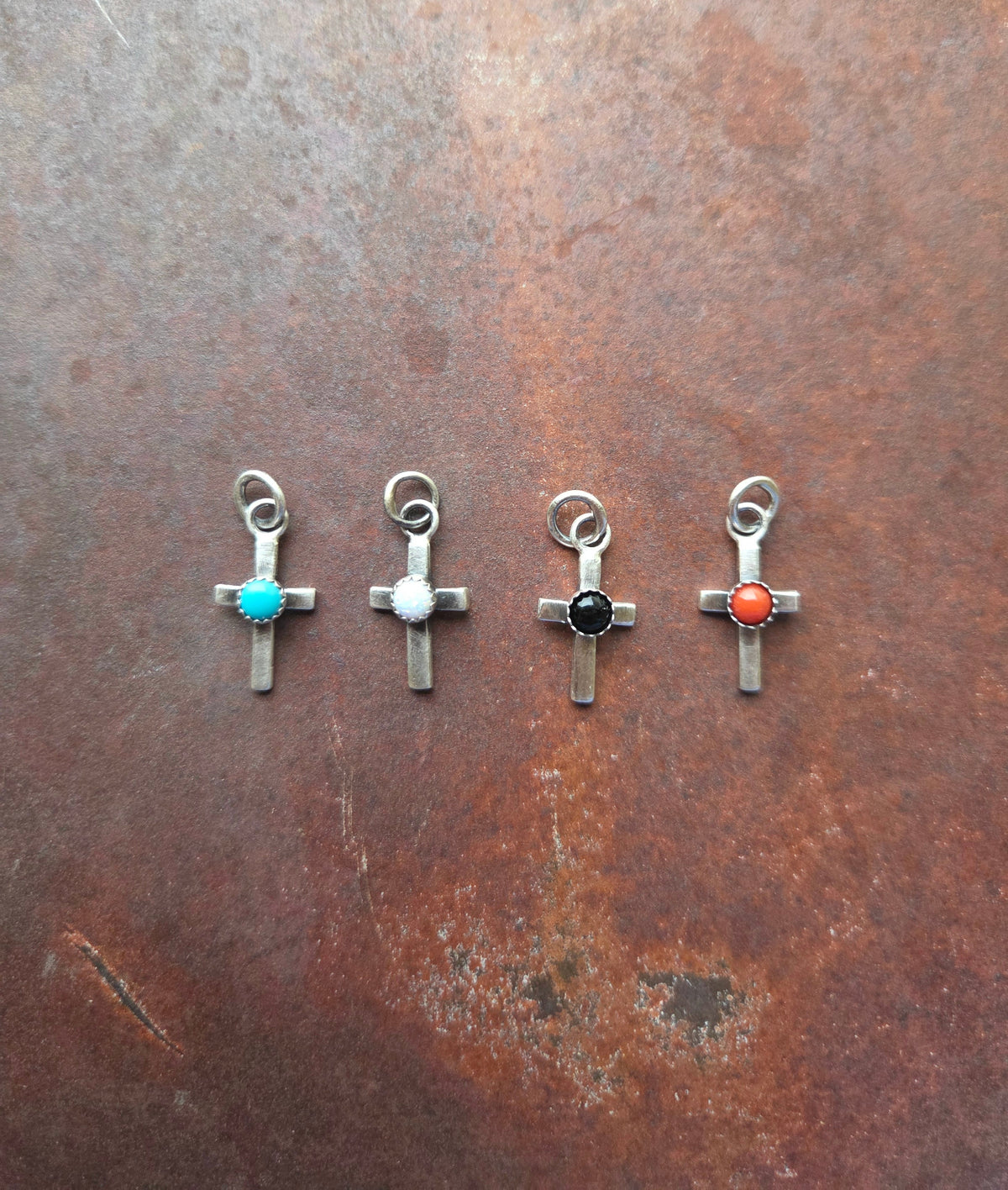 Tiny Cross Pendants