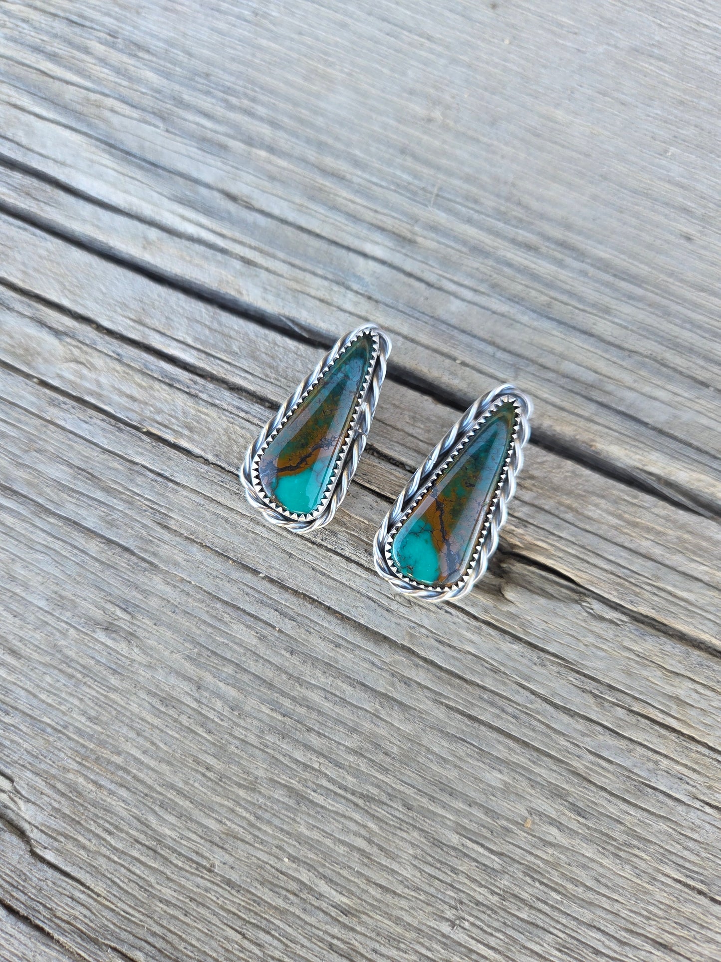 Moon River Turquoise Earrings