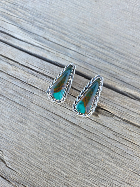 Moon River Turquoise Earrings