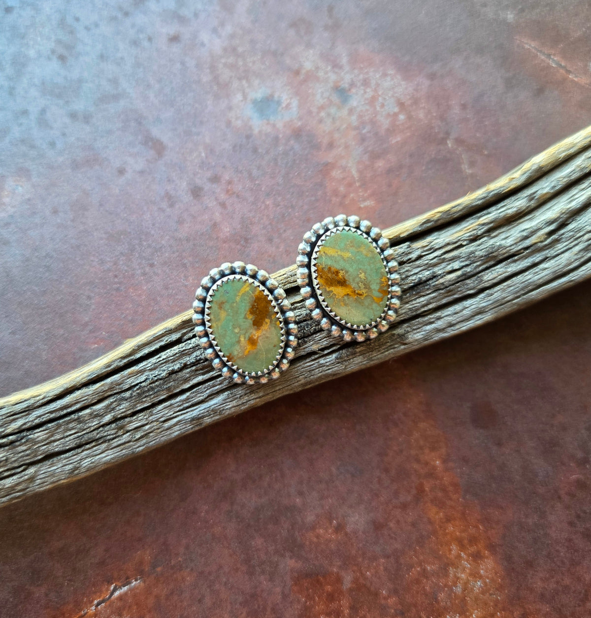 Royston Turquoise Post Earrings