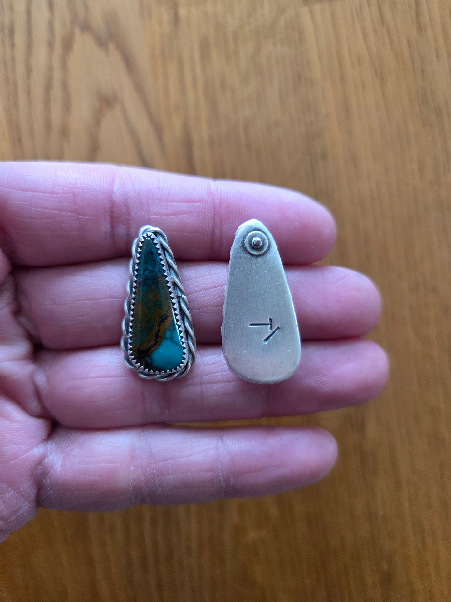 Moon River Turquoise Earrings