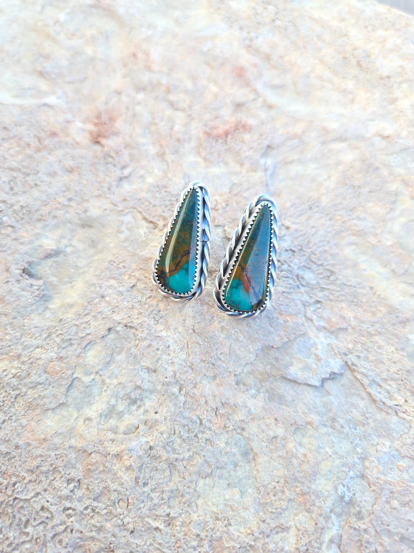 Moon River Turquoise Earrings