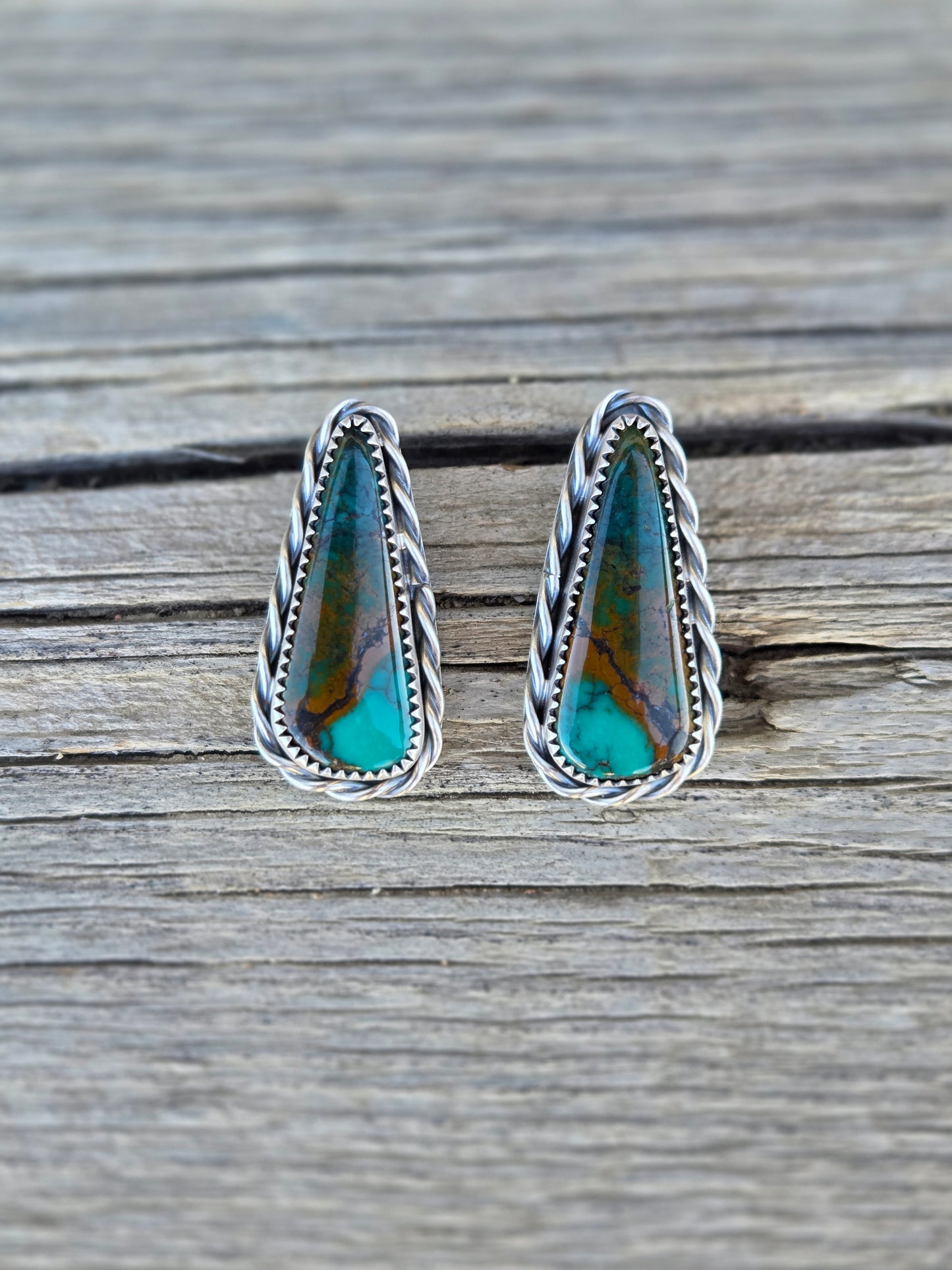 Moon River Turquoise Earrings