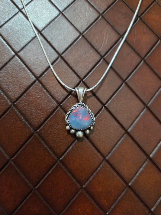 Lighting Ridge Opal Pendant